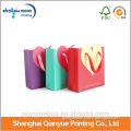 2014 direct factory ribbon handle fashionable wedding candy paper gift bags